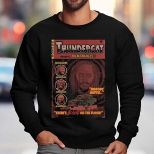 Thundercat There's Blood On The Floor October 15 2025 At Coca Cola Roxy Shirts 3 Thundercat There S Blood On The Floor October At Coca Cola Roxy S Sweatshirt