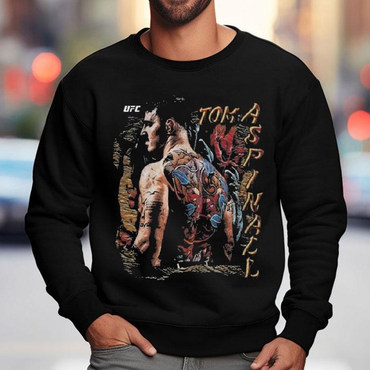 Tom Aspinall Grunge Tattoo Shirt Tom Aspinall Grunge Tattoo Shirt