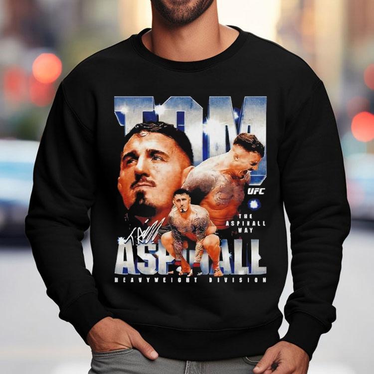 Tom Aspinall Vintage Wht Shirt Signature 2025 Tom Aspinall Vintage Wht Shirt Signature 2025