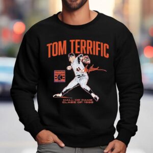 Tom Seaver Tom Terrific Hall Of Fame Class Of 1992 Baseball Signature Shirt 3 Tom Seaver Tom Terrific Hall Of Fame Class Of Baseball Signature Sweatshirt