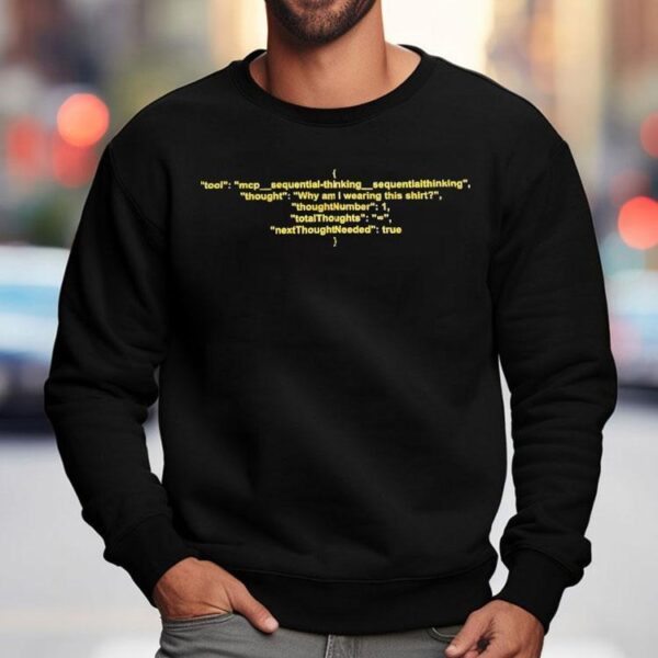 Tool Mcp Sequential Thinking Sequentialthinking Thought Why Am I Wearing Shirt