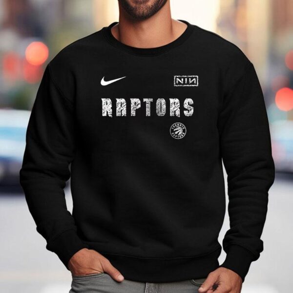 Toronto Raptors X Nine Inch Nails Peel It Back Tour 2025 Shirt