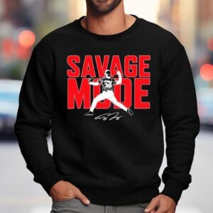 Trey Yesavage Savage Mode Toronto Blue Jays Signature Shirt 3 Trey Yesavage Savage Mode Toronto Blue Jays Signature Sweatshirt