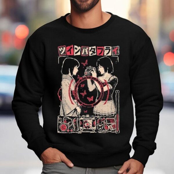 Twin Butterfly Anime Shirt