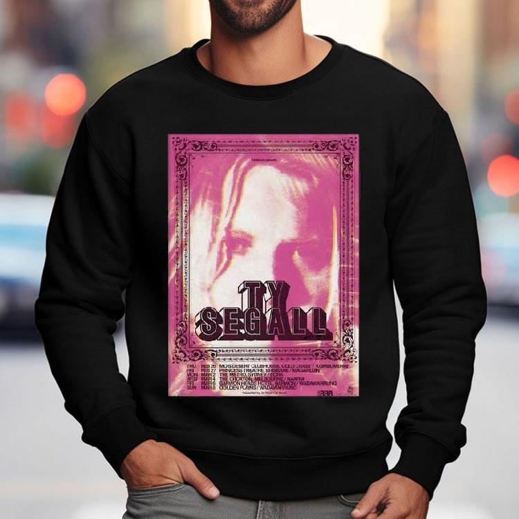 Ty Segall Australia 2026 Shows Shirt Ty Segall Australia 2026 Shows Shirt