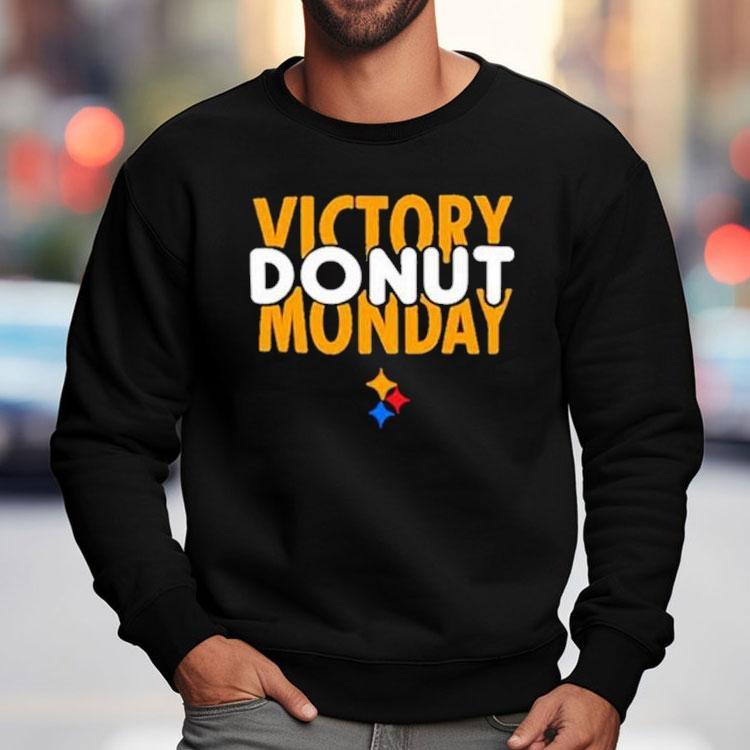 Victory Donut Monday Pittsburgh Slers Shirt Victory Donut Monday Pittsburgh Slers Shirt