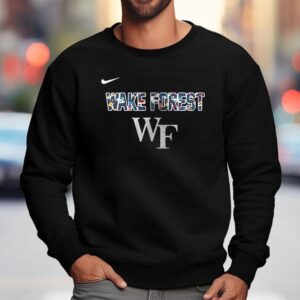 Wake Forest Demon Deacons Teachers Teach Love Inspire Appreciation Sweatshirt