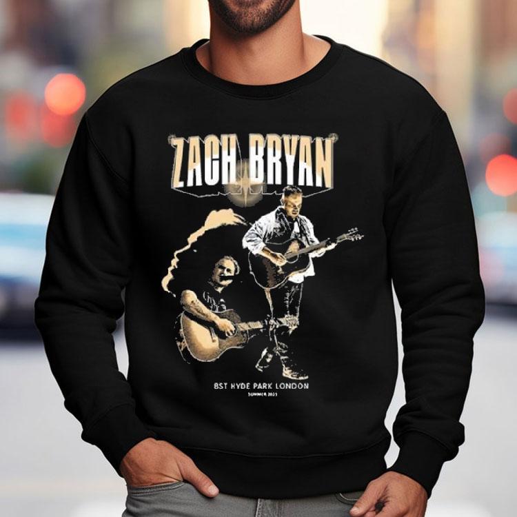 Zach Bryan Bst Hyde Park Tour London Event Summer 2025 Shirt Zach Bryan Bst Hyde Park Tour London Event Summer 2025 Shirt