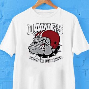 Dawgs Georgia Bulldogs Football Tshirt