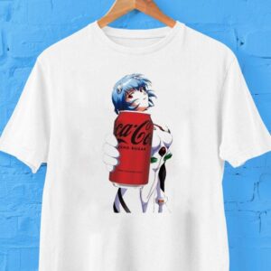 Evangelion Rei Ayanami Soda Coca-cola Shirt