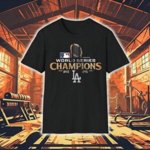 Los Angeles Dodgers 2025 9x World Series Champions 2 Sided Shirt