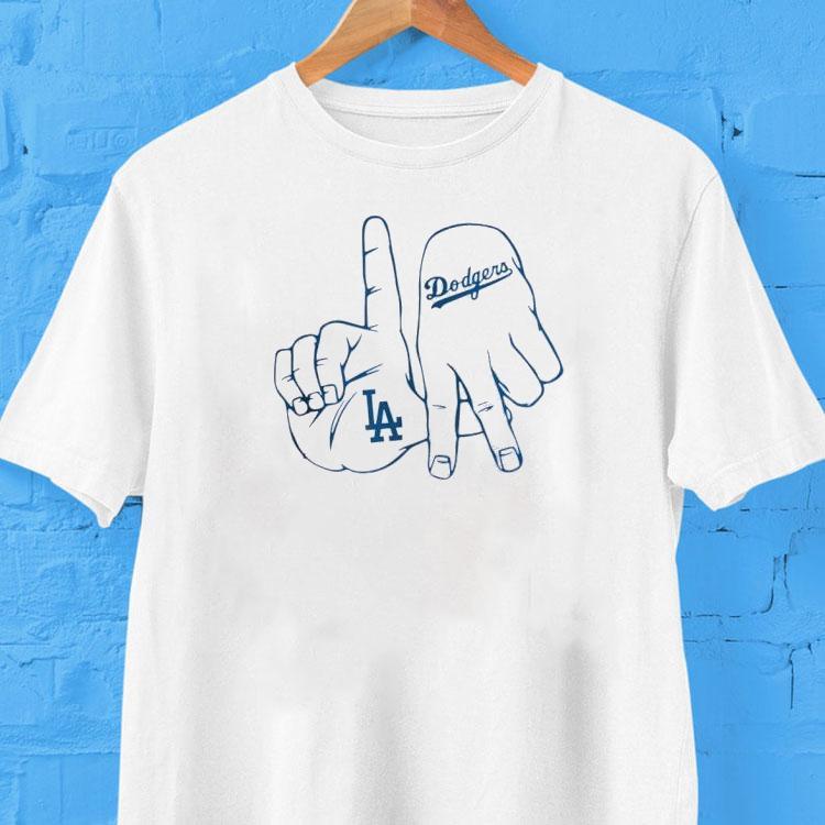 Los Angeles Dodgers Baseball Hand 2025 Shirt 2 Los Angeles Dodgers Baseball Hand Tshirt