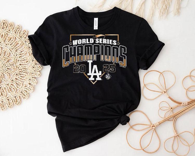 Los Angeles Dodgers Mitchell Ness 2025 World Series Champions Arch Shirt 4 Los Angeles Dodgers Mitchell Ness World Series Champions Arch Tshirt