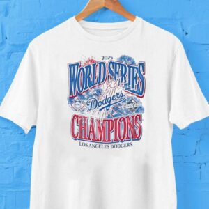 Los Angeles Dodgers Mlb World Series Champions 2025 Firework Shirt
