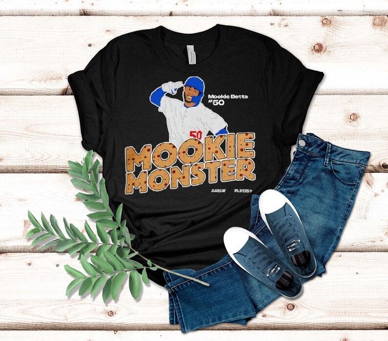 Los Angeles Dodgers Mookie Monster 2025 World Series Champions Shirt 4 Los Angeles Dodgers Mookie Monster World Series Champions Tshirt