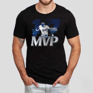 Los Angeles Dodgers Shohei Ohtani 2025 Nlcs Mvp Signature 2 Sided Shirt