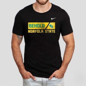 Norfolk State Spartans Behold The Green And Gold Logo Shirt