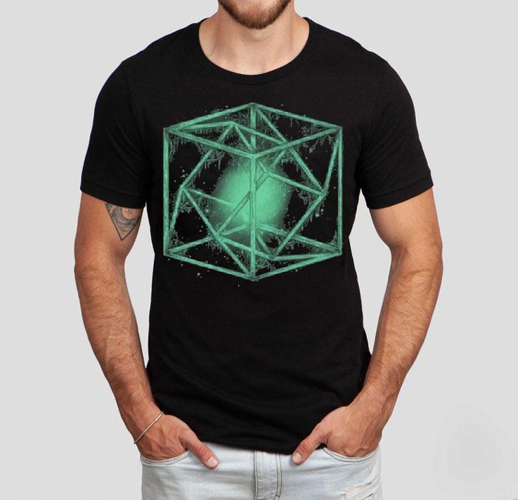 Tesseract Glow In The Dark Shirt 4 Tesseract Glow In The Dark Tshirt