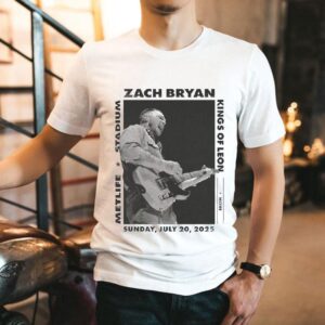 Zach Bryan Metlife Stadium 2025 Meadowlands Kings Of Leon Shirt