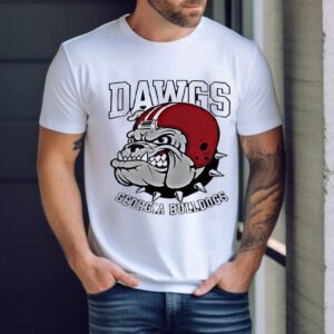 Dawgs Georgia Bulldogs Football Tshirt