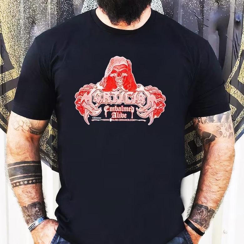 Embalmed Alive Grim Reaper Shirt Embalmed Alive Grim Reaper Shirt