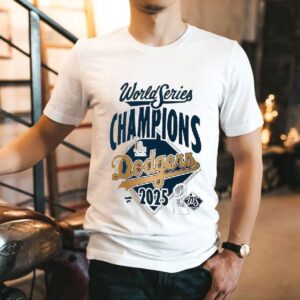 Los Angeles Dodgers 2025 World Series Champions Locker Room Replica Shirt