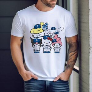 Los Angeles Dodgers X Hello Kitty My Melody Kuromi Cinnamoroll And Pompompurin Shirt