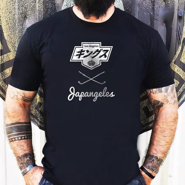 Los Angeles Dodgers X Japangeles Logo Japanese Shirt Los Angeles Dodgers X Japangeles Logo Japanese Shirt