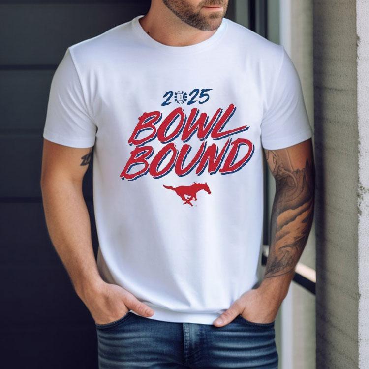 Smu Mustangs Bowl Bound 2025 Shirt Smu Mustangs Bowl Bound 2025 Shirt