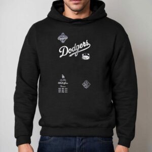 Los Angeles Dodgers X Kitty 2025 World Series Champions Back To Back Shirt 2 Los Angeles Dodgers X Kitty World Series Champions Back To Back Hoodie