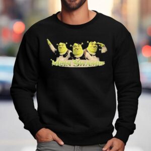 Shrek X Adolf Hitler Mein Swampf Shirt 3 Shrek X Adolf Hitler Mein Swampf Sweatshirt